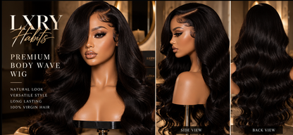 CAMBODIAN LACE WIG x Body Wave